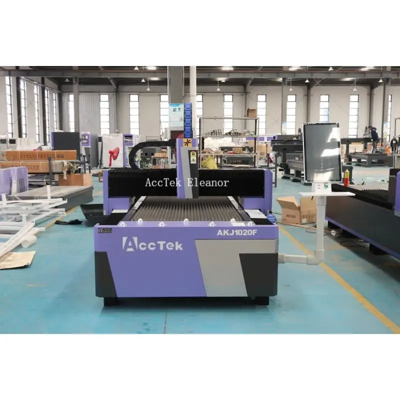 Laser Cutter 1500W 2KW 3KW Fibre Laser Cutting Machine For Carbon Steel Stainless Steel Aluminum Sheet