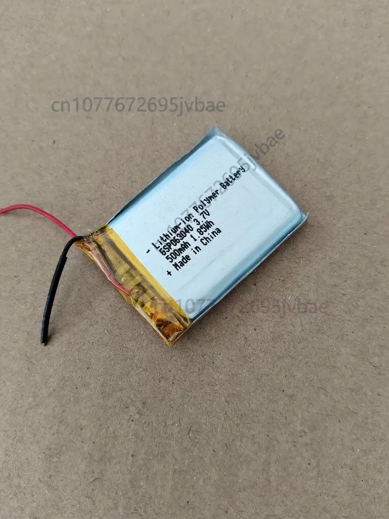 10pcs.。for Polymer Model 063040 Capacity 500mAh Electronics Battery。.