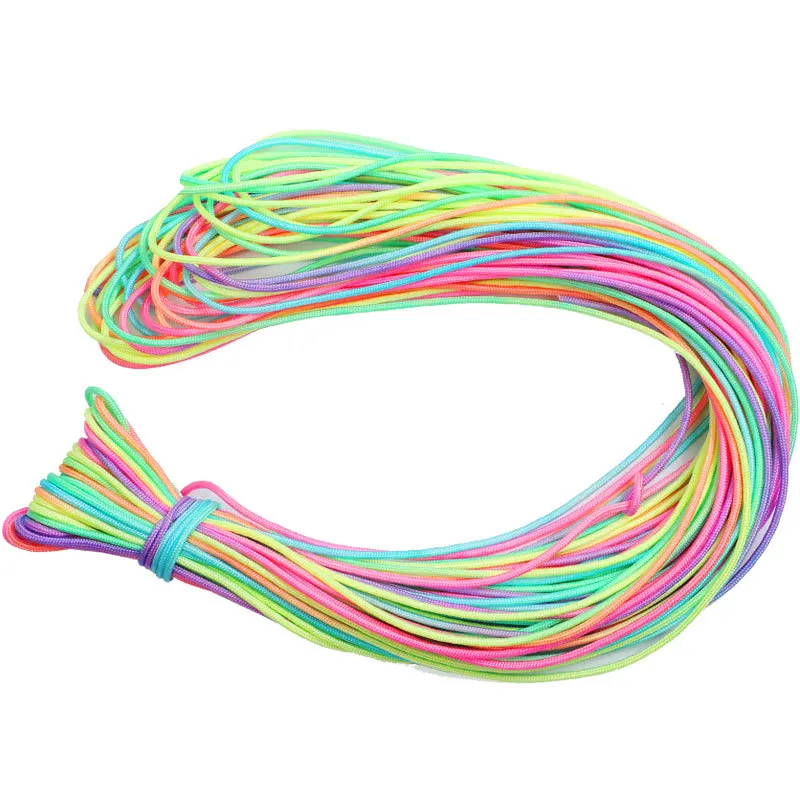 3mm umbrella rope bracelet core-woven thread accessory DIY bracelet thin round rope accessory woven material