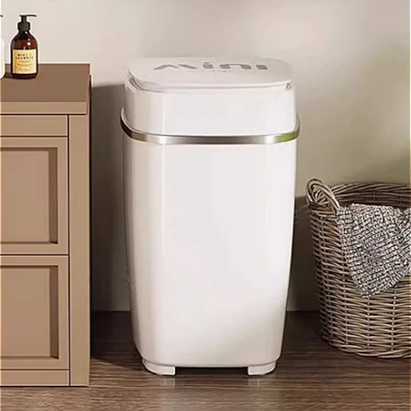 VCJ Small Washing Machine Mini Elution Integrated Household Dormitory Full Semi-automatic Single Barrel Infant Children 946