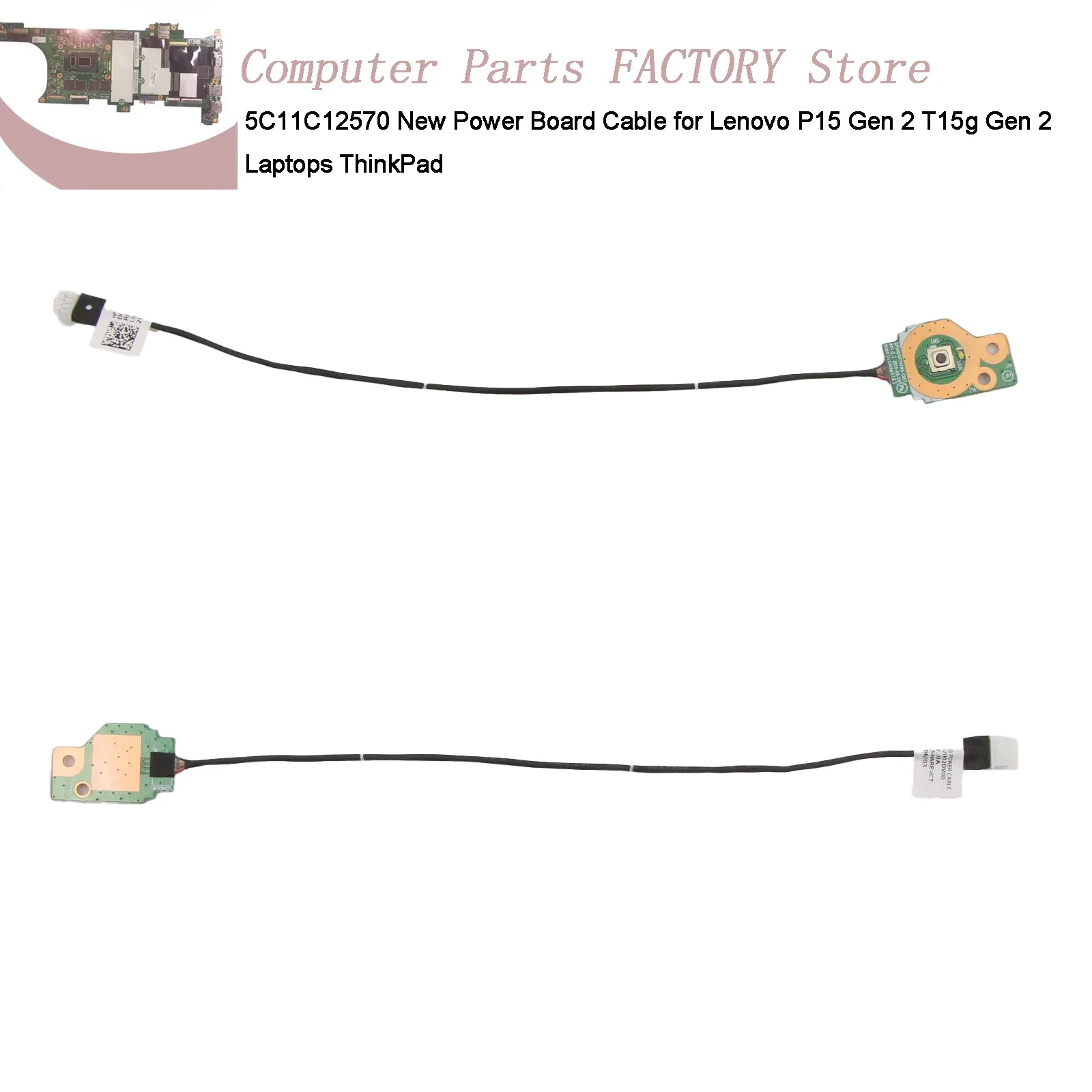

5C11C12570 Новый кабель платы питания для ноутбуков ThinkPad Lenovo P15 Gen 2 T15g Gen 2