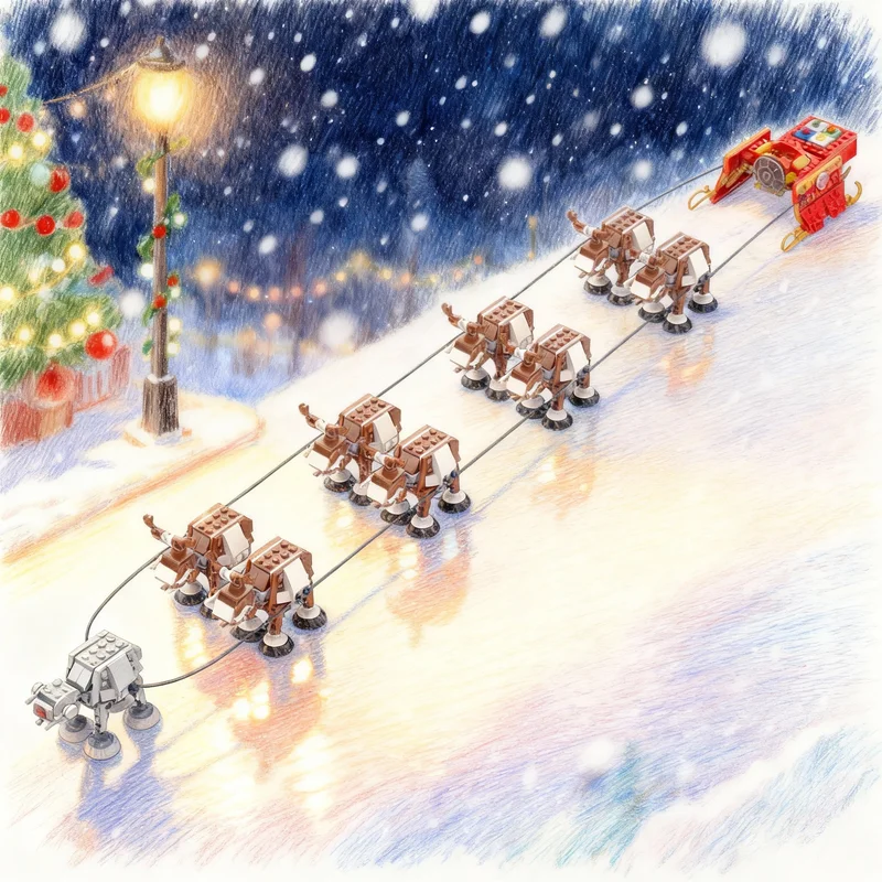 

998pcs MOC Darth S Sleigh Ride Star Battle Model Toys Building Blocks Architecture DIY Assemble Christmas Gifts Creative Idea