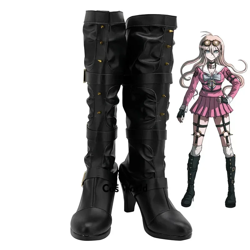 

Danganronpa Iruma Miu Настроить аниме игры обувь для косплея сапоги