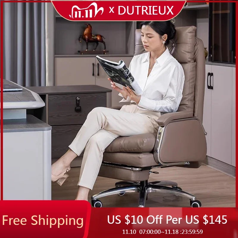 

Ergonomic Throne Office Chair Swivel Study Lazy Lounge Modern Office Chair Nordic Comfortable Silla Oficina Trendy Furniture