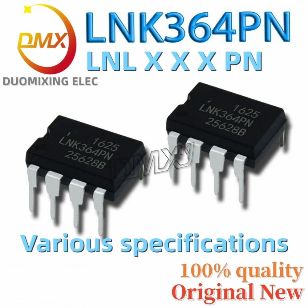 10PCS/Lot LNK364PN LNK362PN LNK363PN LNK353PN LNK354PN LNK562PN LNK563PN LNK564PN DIP7-pin LCD Power Supply Integrated Block IC