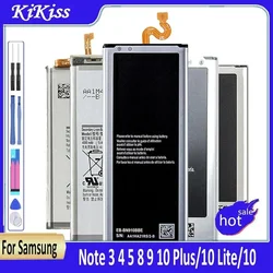 Battery B800BC EB-BN910BBE EB-BN920ABE EB-BN950ABE EB-BN915BBC For Samsung Galaxy Note edge 3 4 5 8 9 10 Plus Lite