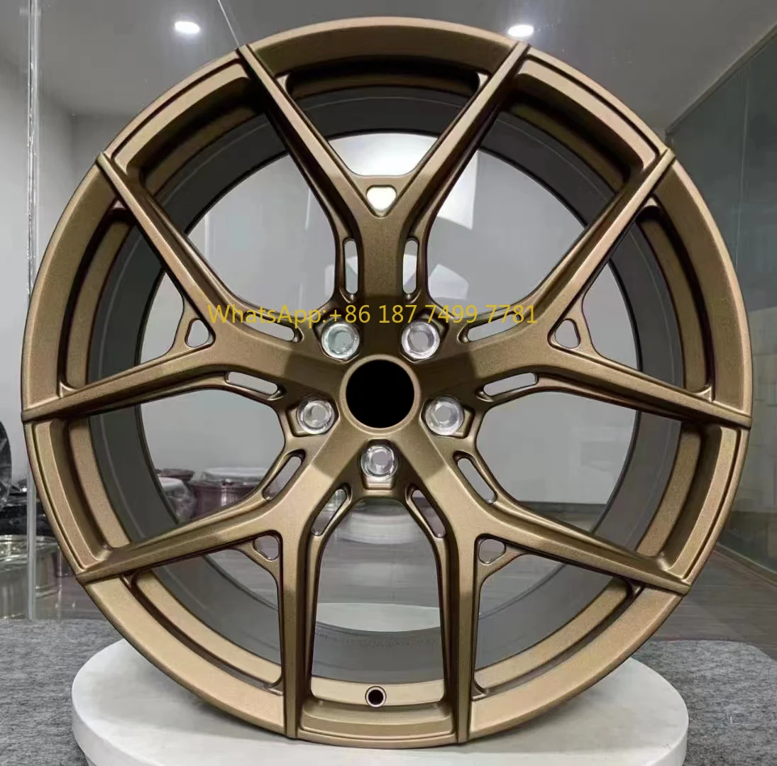 

Custom Car Staggered 5X112 Passenger Alloy Wheel Rims 18 19 20 23 24Inch Bronze Forged Wheels for . Wheel