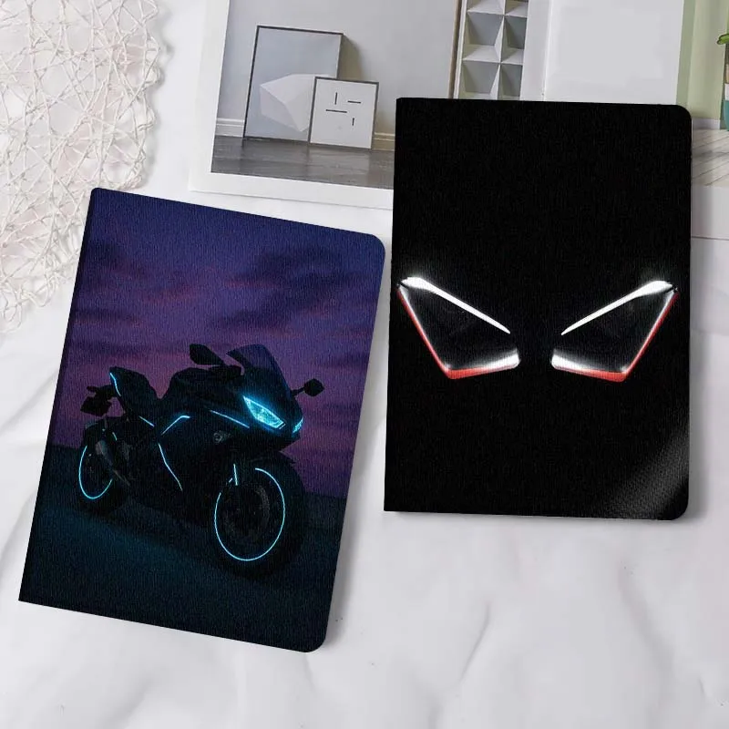 

Neon Glow Sports Motorcycle Gift Tablet Case For Samsung Tab Galaxy S6 S11 A A7 A8 A9 A11 10.1 10.4 10.5 Plus Lite