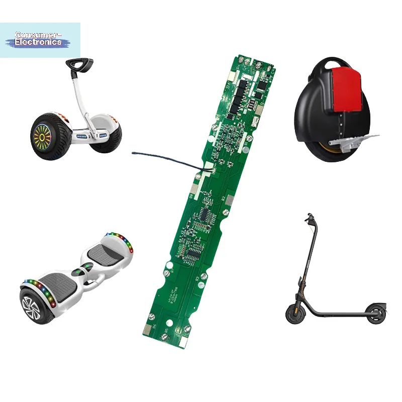 【1PC 10S 36V 15A BMS Lithium Battery Protection Board Different Port For Electric Scooter 18650 Battery Pack】