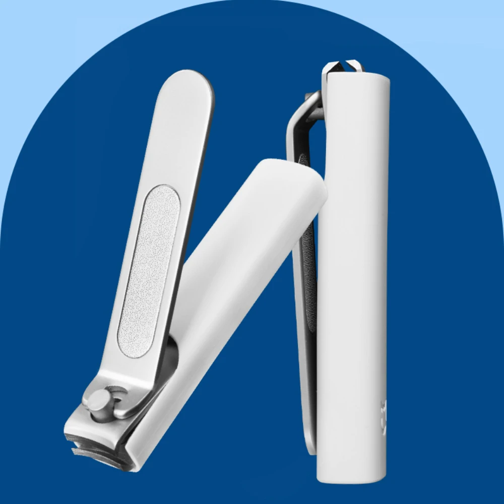 1PC Stainless Steel Nail Clippers Sharp Durable Anti-splash Nails Trimmers Unisex Pedicure Care for Household & Travel