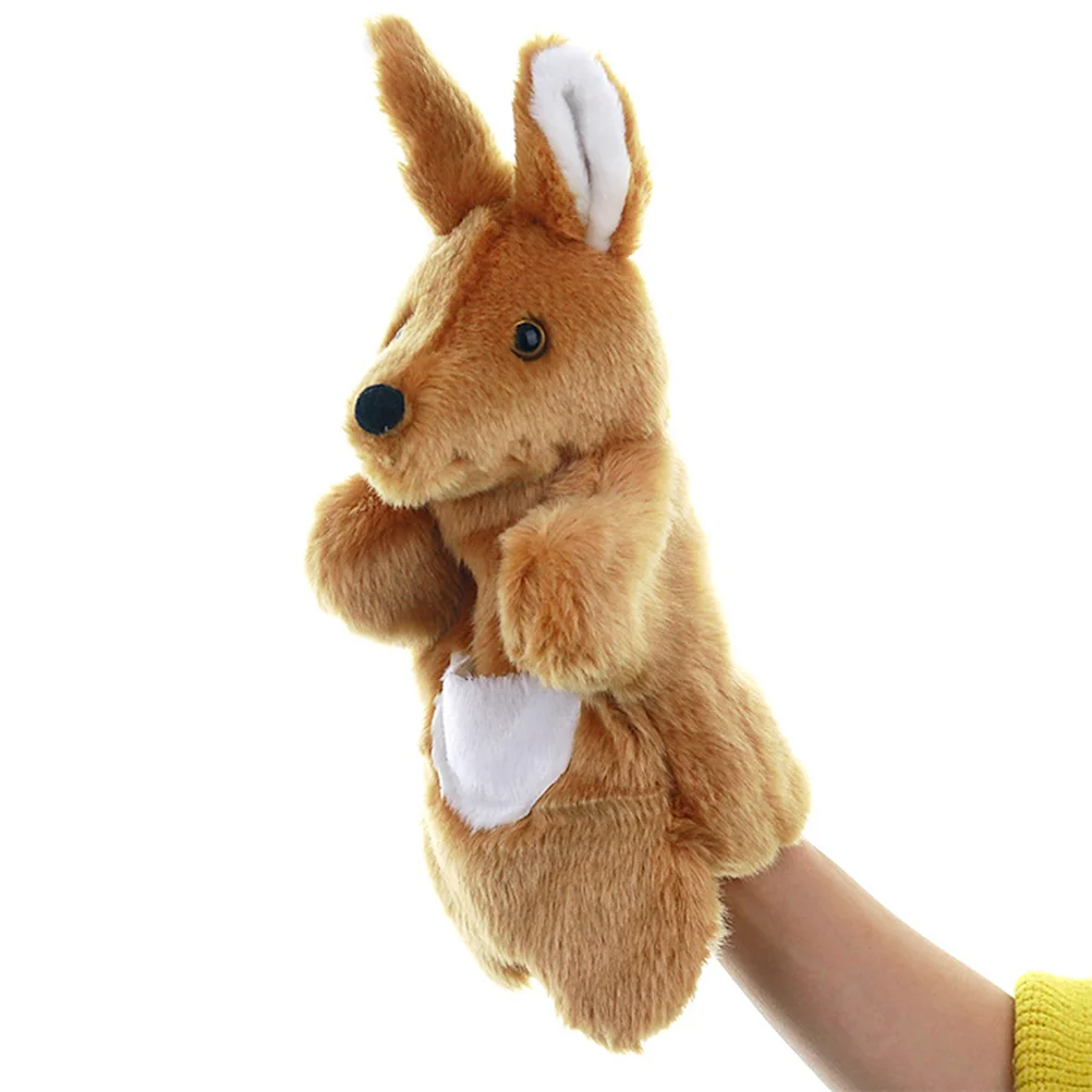 Känguru Form Handpuppe Känguru Handpuppe Spielzeug Plüsch Handpuppe Spielzeug Handpuppen Tier Handpuppen