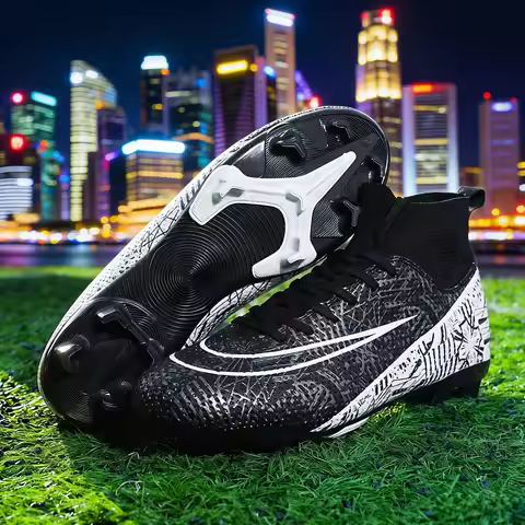 Men Football Shoes Fast Turf Sneaker Society Boots Cleats Soccer Shoes High Quality Indoor Outdoor Professional Football Field