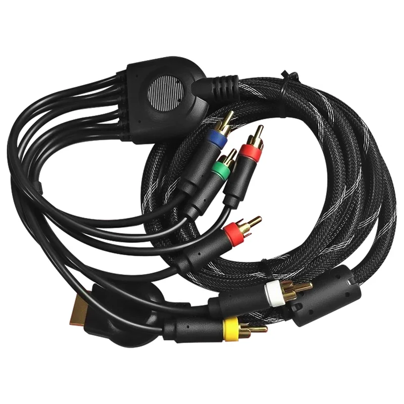 Câble composant 1.8M, câble AV haute résolution, accessoires de câble de jeu pour Sony Playstation PS PS2 PS3