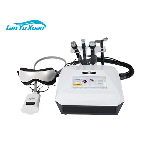 Multifunctional V-lift facial care Cryo RF Ultrasound face lifting with Eyes massage Machine