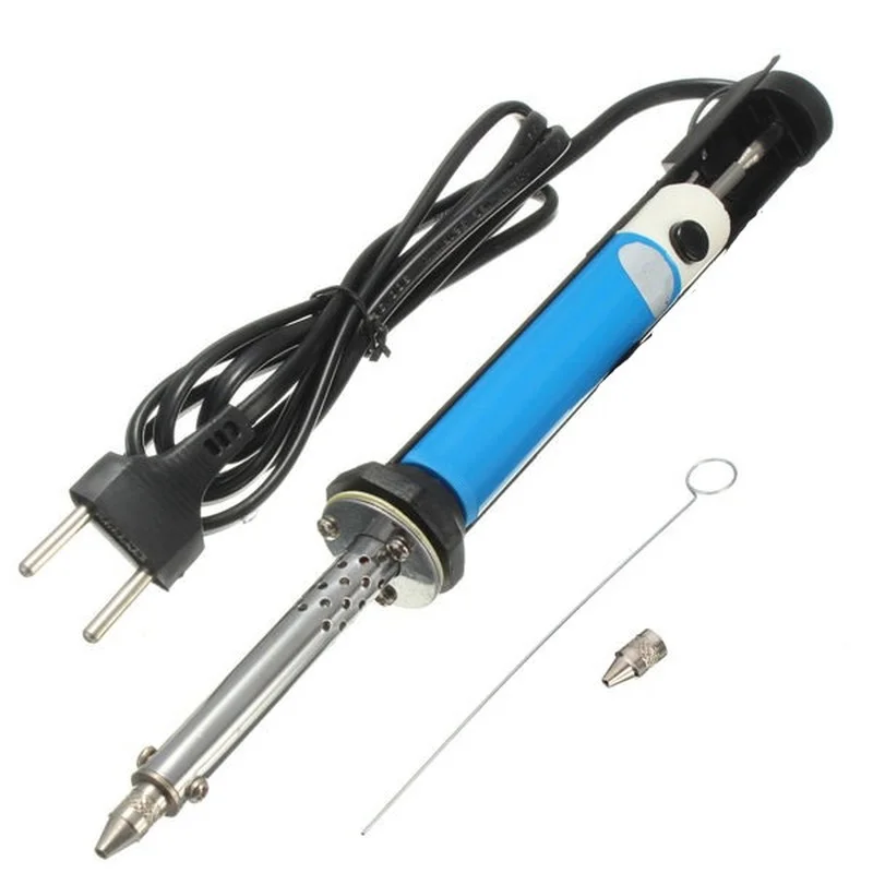 

High Quality EU 2in1 40W 110V 220V Soldering Iron PCB Solder Sucker Desoldering Vacuum Pump Welding Tool Work Tools