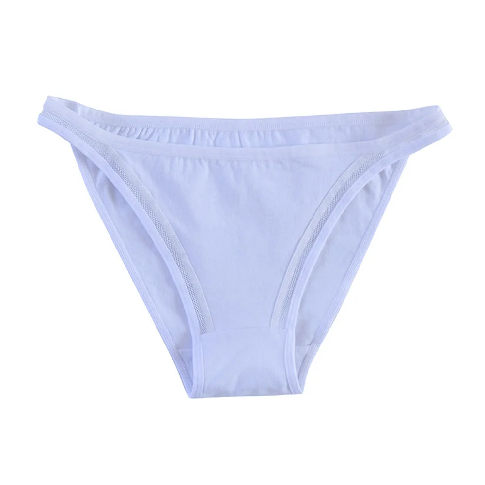 

Female Half-Covering Hip Underwear Lingerie Cotton Soft Girl Thin Strap Briefs Shorts Low Waist Women Panties