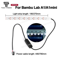 LED Lights Strip  For Bambu Lab A1/A1mini Led Light Strip Ra95 Fill light 24V Super Bright 3D Printer Accessories