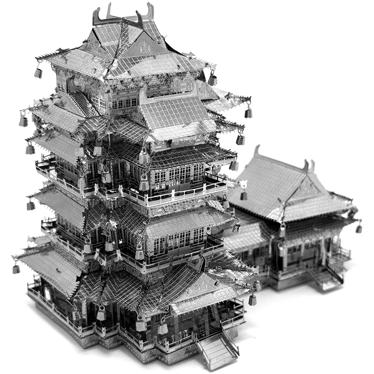 3D Metal Puzzle Model Kits DIY Laser Cut Jigsaw Toy For Children