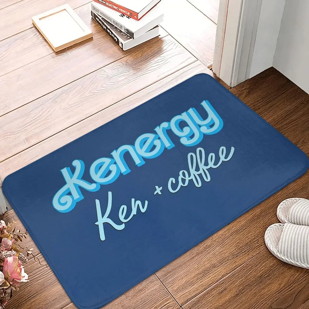 Kenergy Ken Coffee Carpet, Polyester Floor Mats Popular Bathroom Gifts Festivle Gifts Mats Customizable