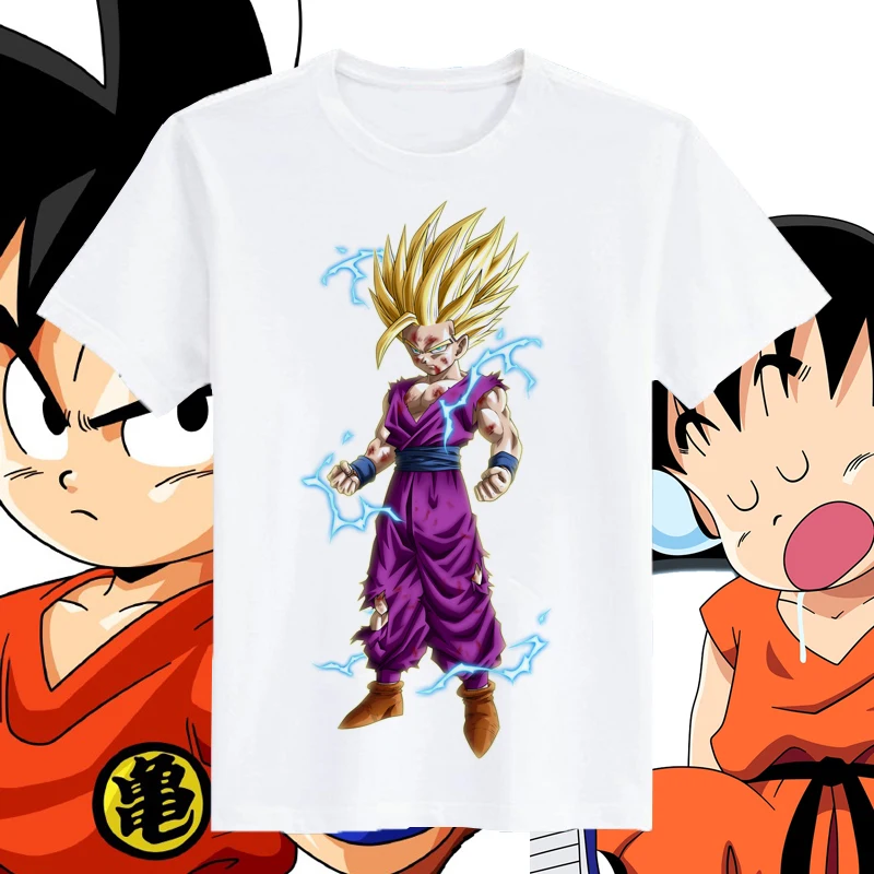 American Retro Dragon Ball Super DRAGON BALL Toriyama Ming Saiyan Sun Wukong Vegeta novedad de verano ropa de calle para hombres y mujeres