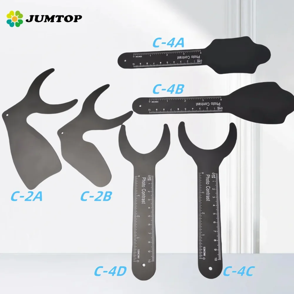 Professional Autoclavable Dental Photo Kit: Intraoral Mirror & Black Contrast Board for High-Quality Dental Photography