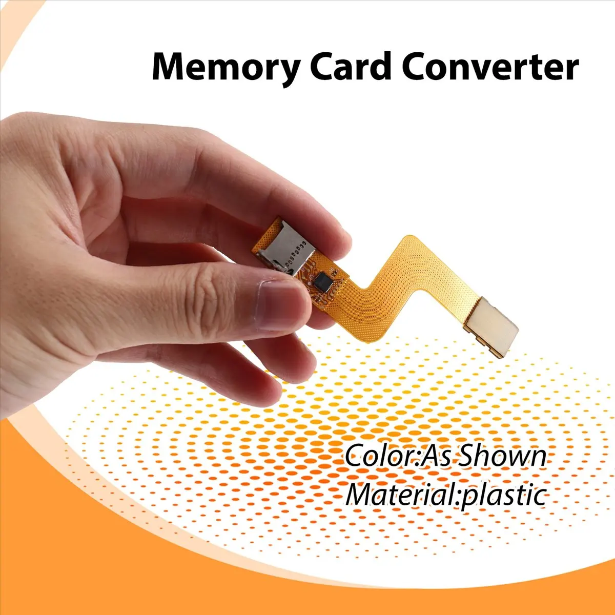 [N88R] For Go M2 to Micro-SD Adapter Memory Card Converter with High Speed Transfer for Game Console Expansion Accessories