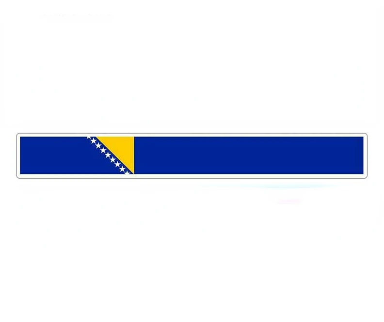 

Patriotic Stickers Flag Stripes Vinyl PVC Car Window Motorcycle Decoration Tuning Bosnia Car Stickers