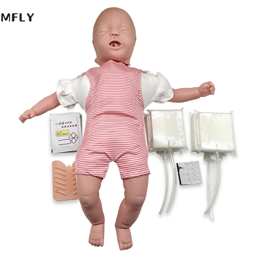 Baby Infarction Model Infant Airway Obstruction Training Manikin CPR Manikin Teaching Tool