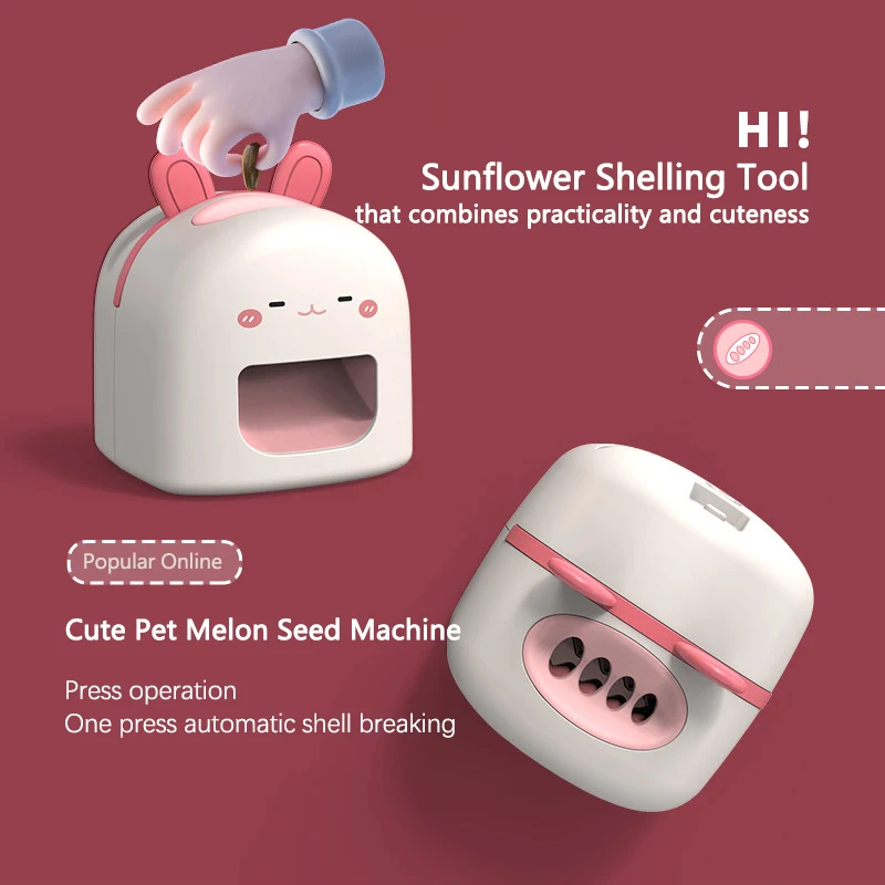 Automatic Sunflower Seed Peeling Machine Opener Nutcracker Walnut Electric Melon Seed Peeler Lazy Man Sunflower Shelling Tool