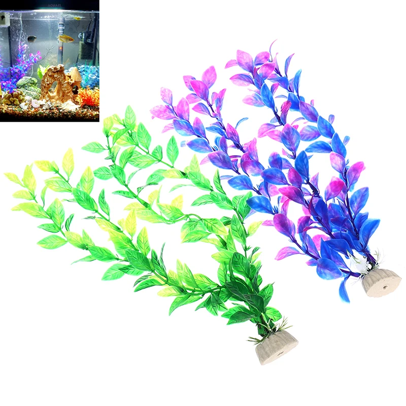 Silicone Luminous Plants Artificial Aquarium Coral Underwater Ornament For Fish Tank Fishbowl Decoration Accessories