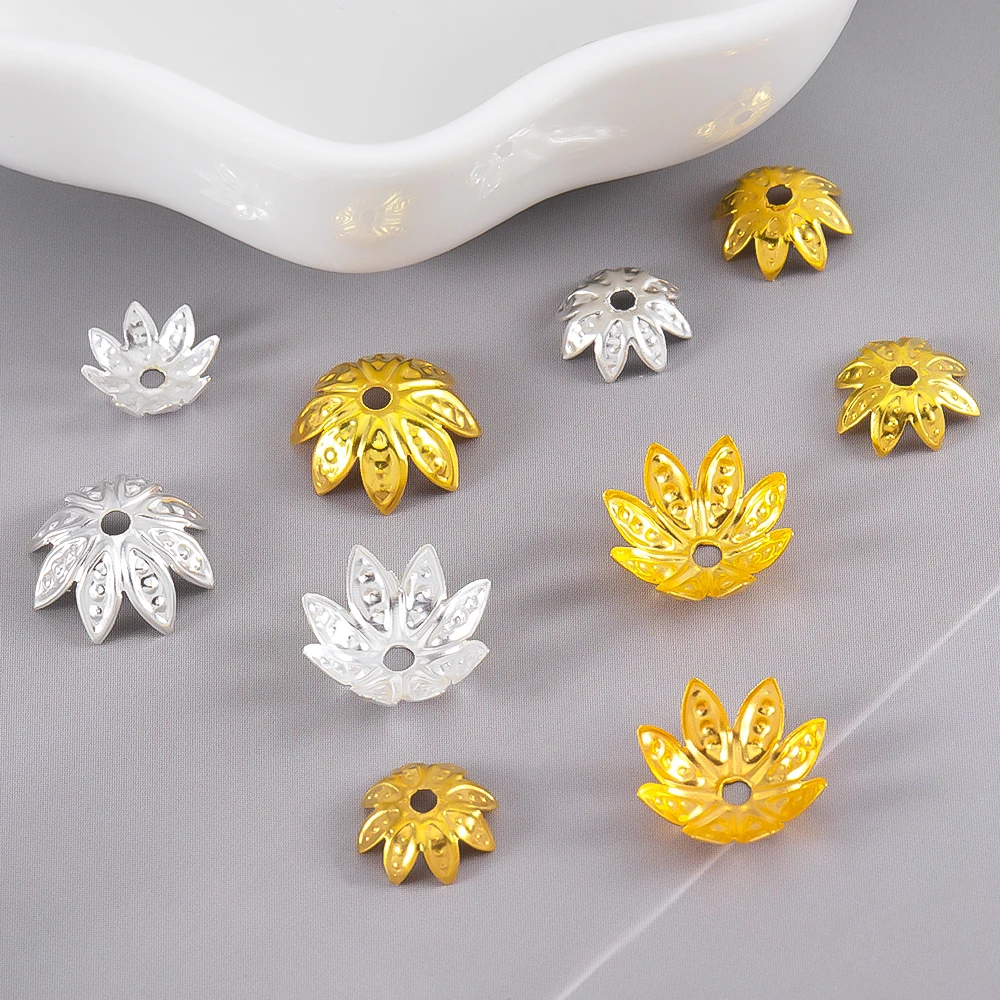 100/200 Stück Blumenperlenkapp – Bead Cap Flower Bewertung und Preis