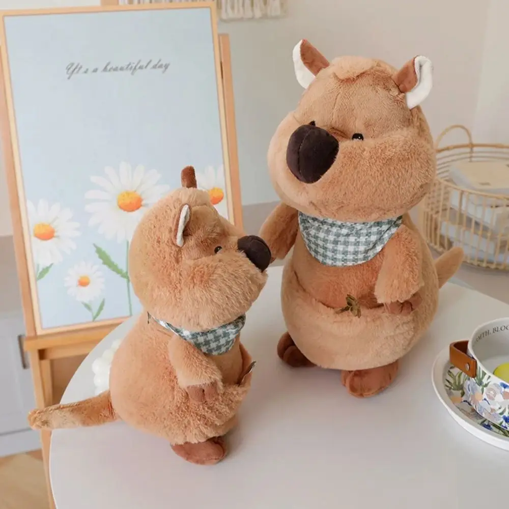 

PP Cotton Oceania Kangaroo Plush Toy Broken Tail Fluffy Plush Broken Tail Dwarf Foot Toy Kawaii Cute Kangaroo Stuffed Animals