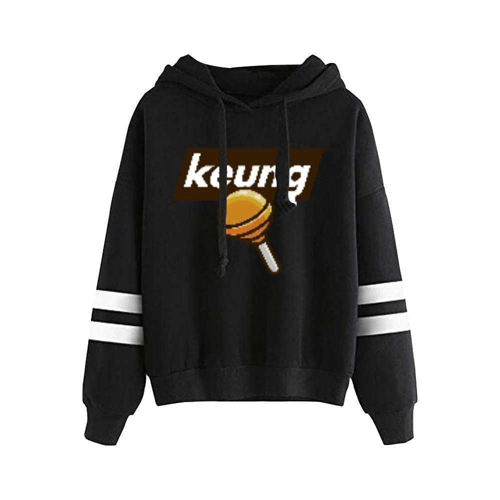 Unisex Pocketless Parallel Bars Sleeve Sweatshirts, Keung To Merch, Hong Kong Star Idol Clothes, Fashion Hoodie, Homens e Mulheres