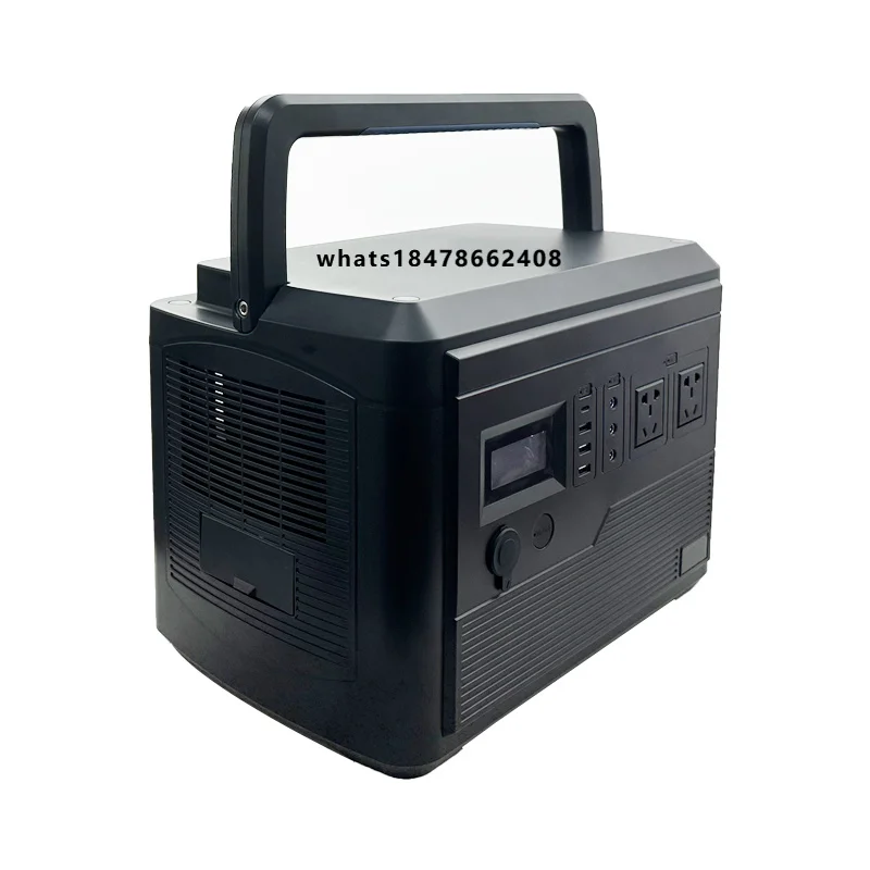 portable power station 2000 watt rechargeable solar generator camping