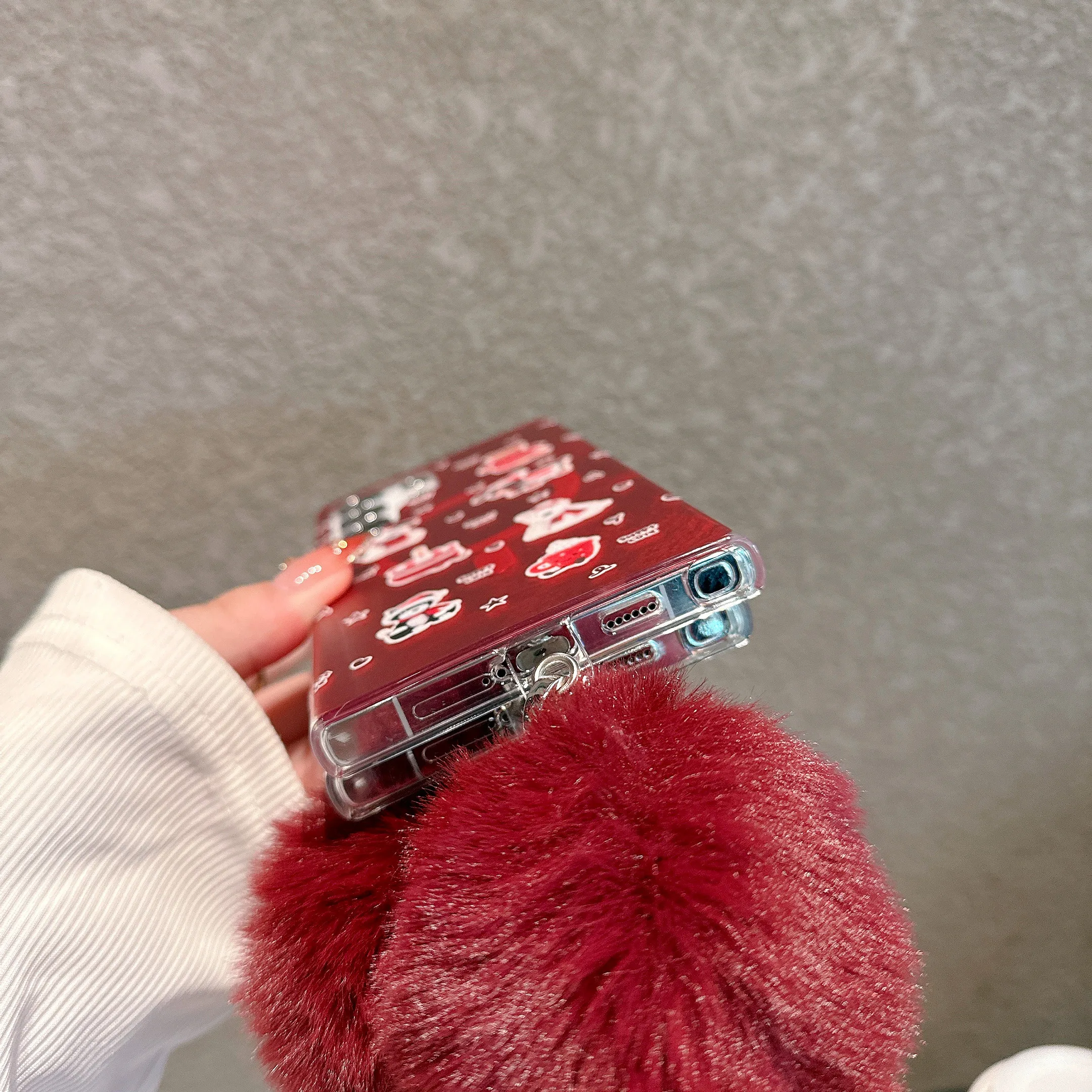 New Arrival Premium Magnetic Phone Case For Samsung Galaxy S23 24 25 Ultra S24Plus FE Cartoon Puppy With lanyard Phone Cover