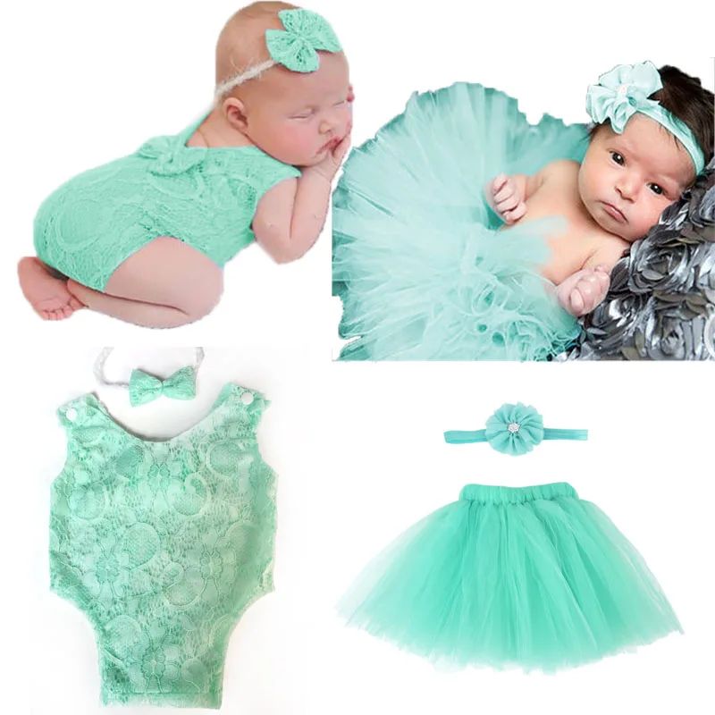 4-pcs-recem-nascido-infantil-menina-fotografia-aderecos-foto-outfit-tutu-saia-flor-bandana-arco-cocar-renda-macacao-conjunto-para-0-12m-bebe
