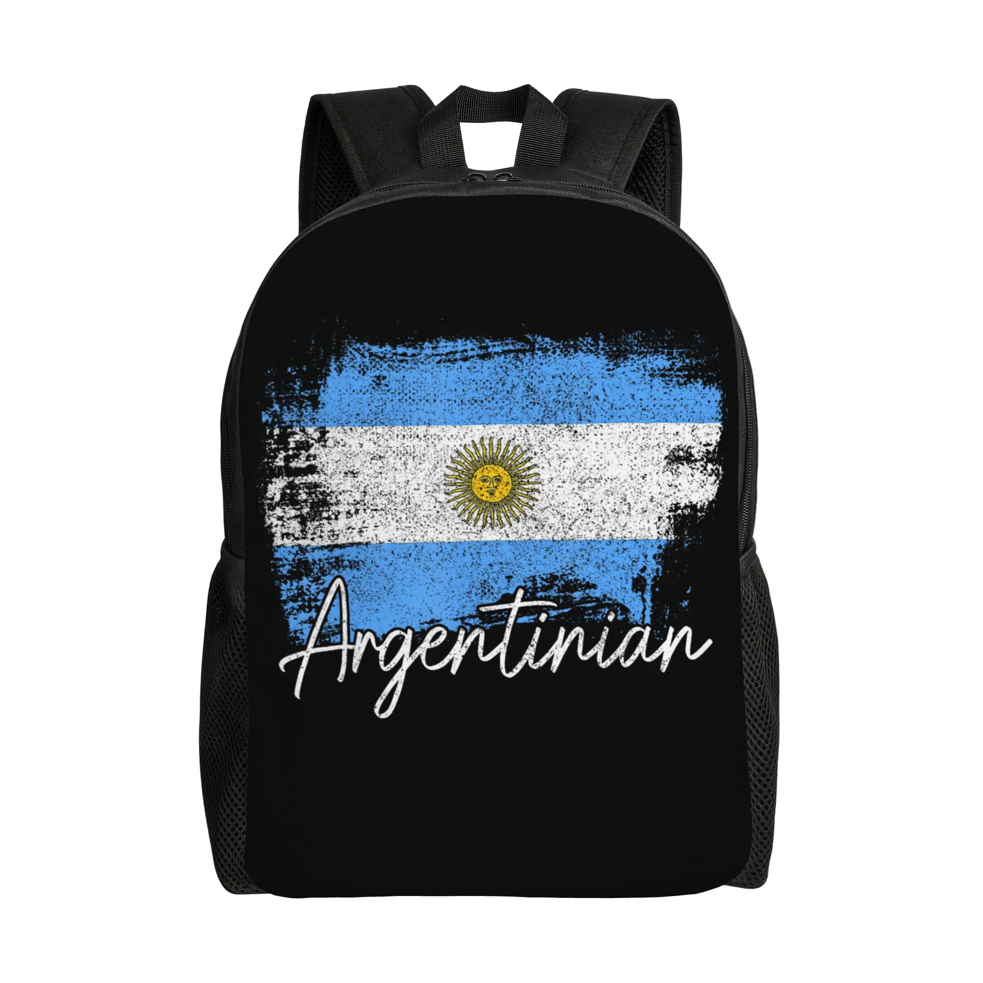 

Argentine Flag Roots Backpack Streetwear Backpacks Male Travel Large High School Bags High Quality Rucksack