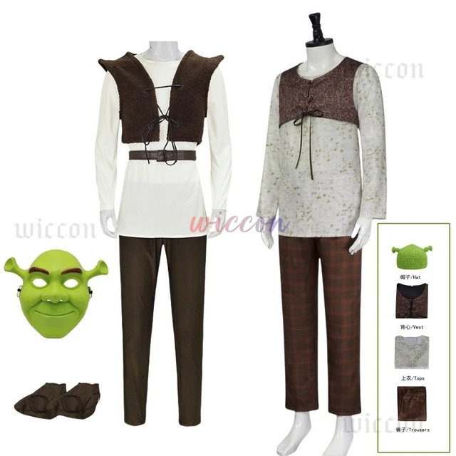 Kostiumy Cosplay Potworów Filmowych Maska Top Kamizelka Spodnie dla Mężczyzn Strój na Halloween Karnawał Imprezę