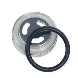 18mm Brake Master Cylinder Reservoir Sight Glass Motorcycle Dirt Gasket Clutch Brake Upper Pump Rear Brake Pump Oil Mirror