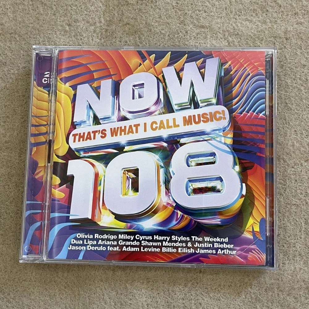 Ahora Sí, Eso Es Lo Que Llamo Música 108, 2CD, Éxitos Pop, Los Más Vendidos del Billboard, Varios Artistas, Sellado, Nuevo, Colección de las Mejores Éxitos
