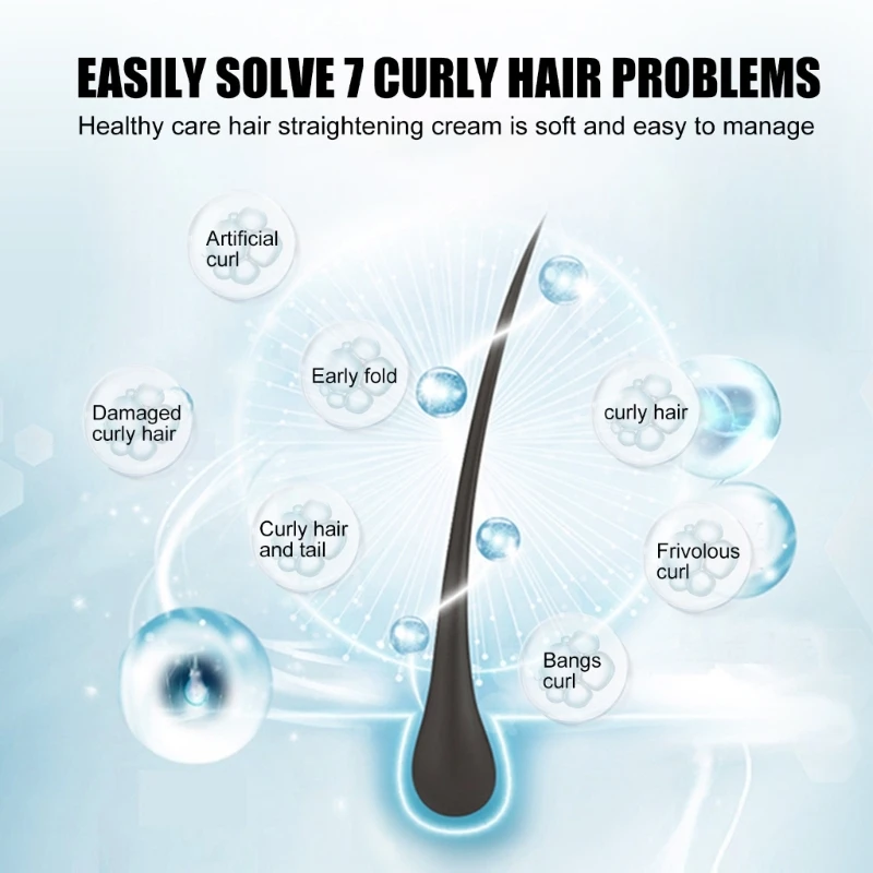 Crema alisadora cabellos Crema alisadora para tratamiento cabellos con queratina Alisar