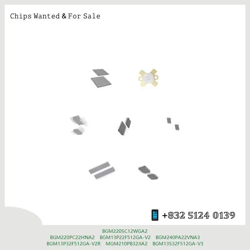 chip-chip-circuito-integrado-chip-mcu-bgm220sc12wga2-bgm220pc22hna2-bgm13p22f512ga-v2-bgm240pa22vna3-bgm13p32f512ga-v2r