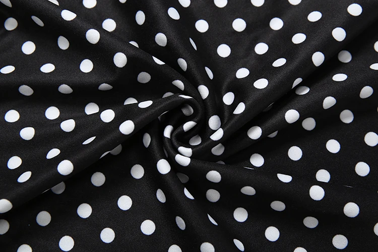Kliou Polka Dot Print Minikleid für Damen, Sommertrend, Neckholder, tief ausgeschnitten, rückenfrei, ärmellos, formende Taille, Y2K, eleganter Stil, figurbetont – Detail 10