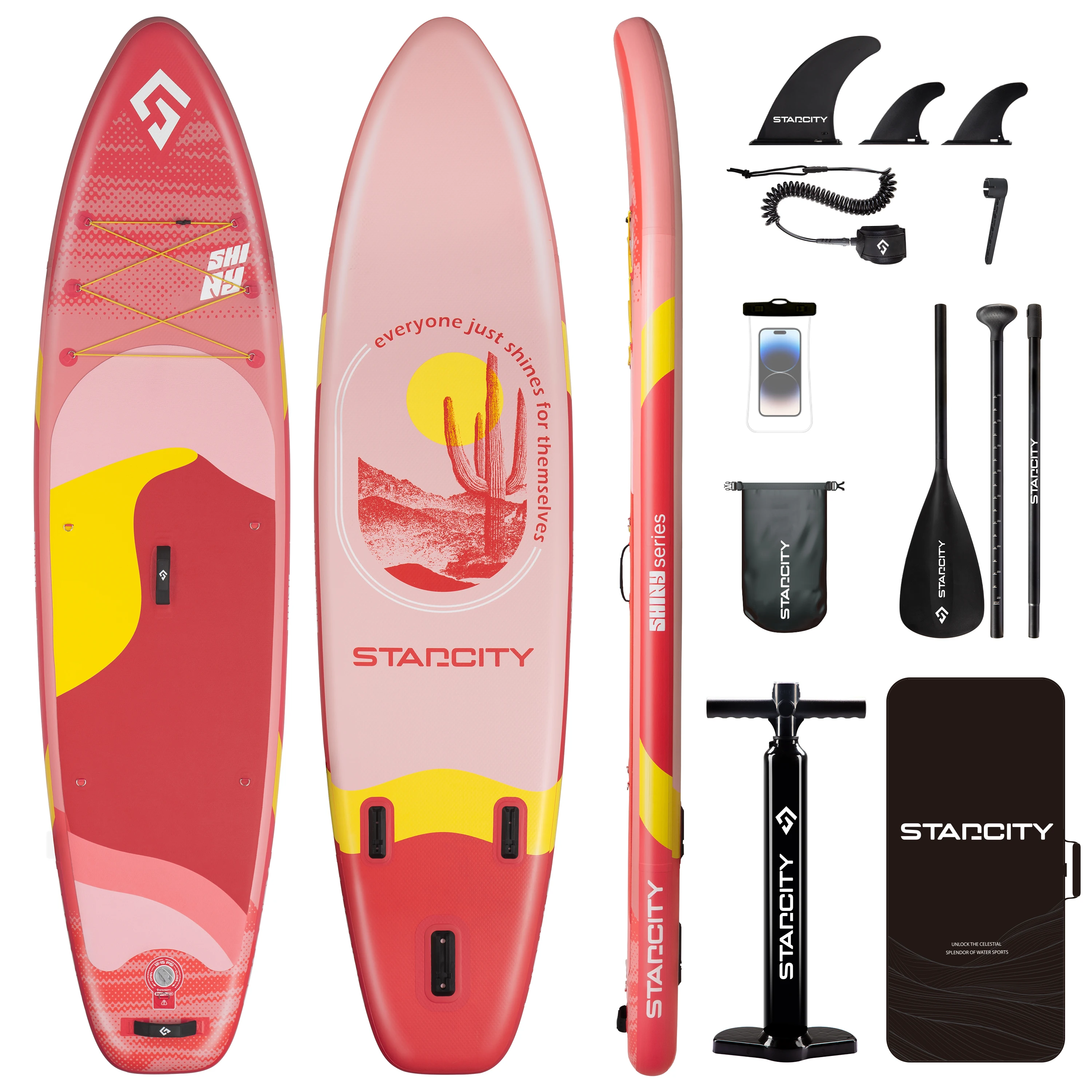 

SUP Board High Quality 11'*33"*6" Surfboard Drop Stitch Material Inflatable Stand Up Paddle Board
