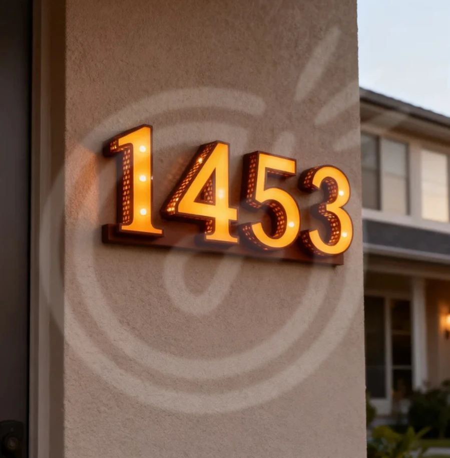 看板事業広告ロゴLED照明付きカスタムサインネオンアクリルライトサインボード文字壁文字装飾ホーム