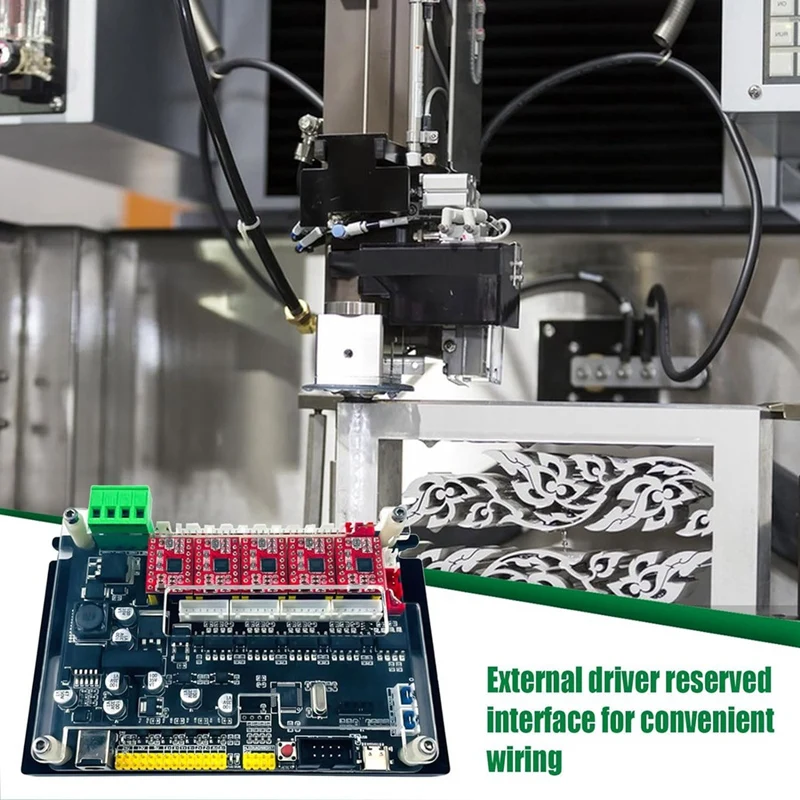 彫刻機制御ボード,4軸mcu制御ボード,24v dc,5v,24v,12v,5v