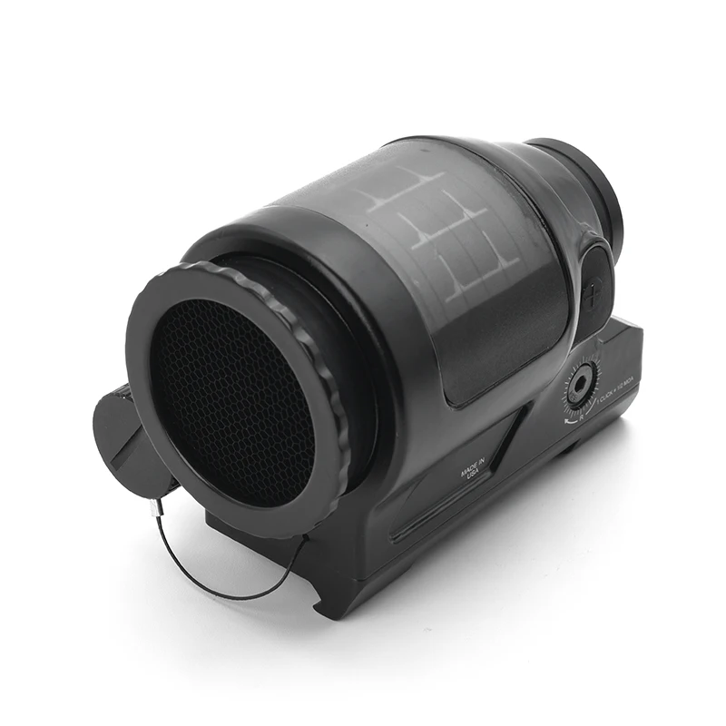 SRS الصيد الطاقة الشمسية منعكس البصر 1X38 نطاق الرؤية نقطة حمراء مع QD مناسبة لبنادق السكك الحديدية 20 مللي متر #4