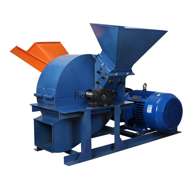 

Wood crusher Large multi-functional straw sawdust sawmill Branch scrap crusher