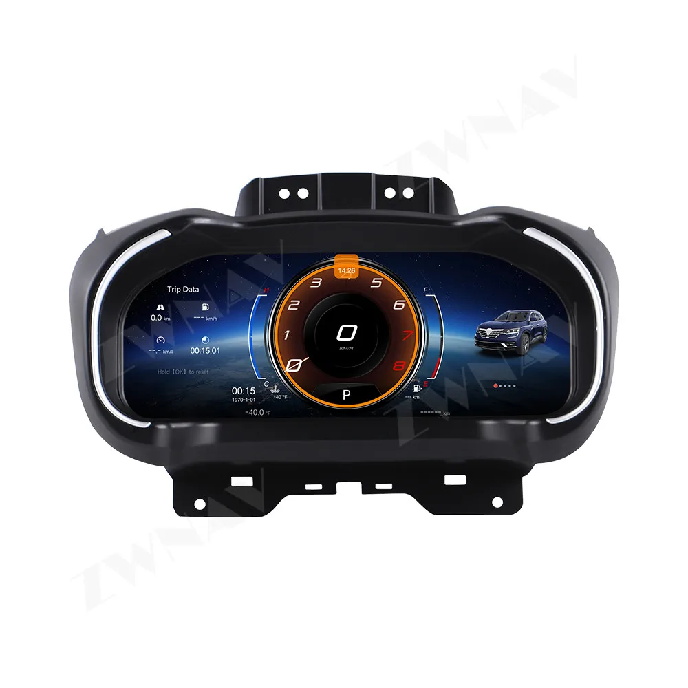 

12.3" For Renault Koleos/Mégane IV 2016-2019 LCD Dashboard Instrument Panel Digital Cluster Smart Gauges Speed Meter