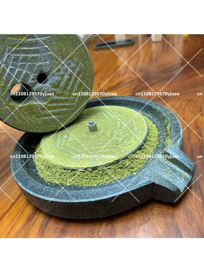 Small Stone Tea Grinder, Handmade Matcha Grinder, Ceramic Grinding Tool for Tea, Teaching Aid